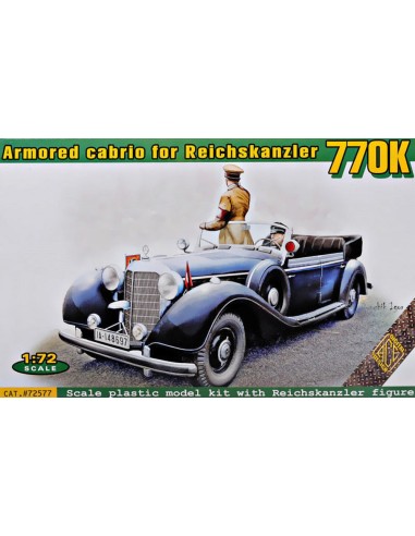 Typ 770K armored cabrio for Reichskanzler