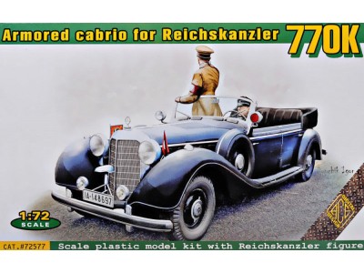 Typ 770K armored cabrio for Reichskanzler