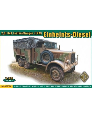 Einheints-Diesel 2.5t 6x6 Lastkraftwagen (LKW)