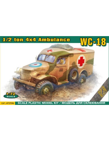 WC-18 1/2 ton 4x4 Ambulance truck