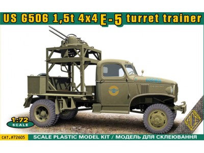 US G506 1,5t 4x4 E-5 turret trainer