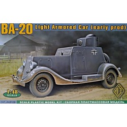 BA-20 light armored car, early prod.
