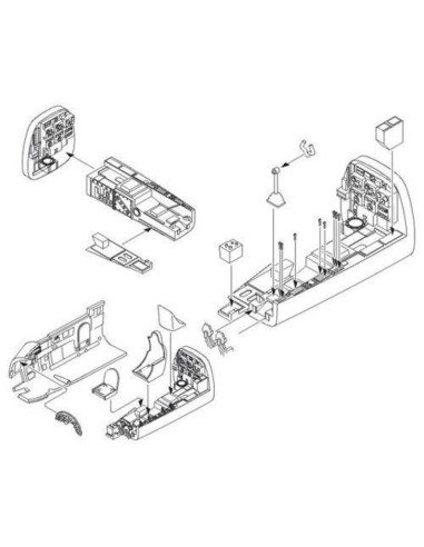 Junkers Ju 88A interior set for Revell