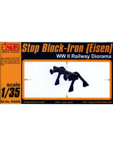 Stop Block-Iron (Eisen) WW II Railway Diorama