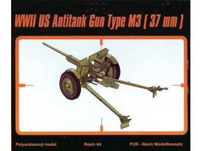 M3 US 37mm Anti tank gun