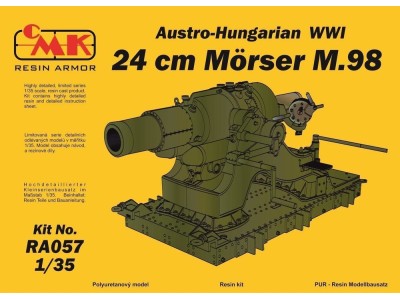 Austro-Hungarian WWI 24cm Mörser M.98