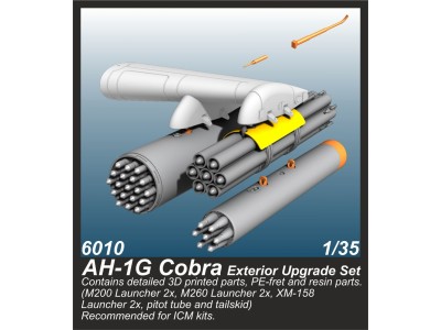 AH-1G Cobra Exterior Upgrade Set / for ICM kits