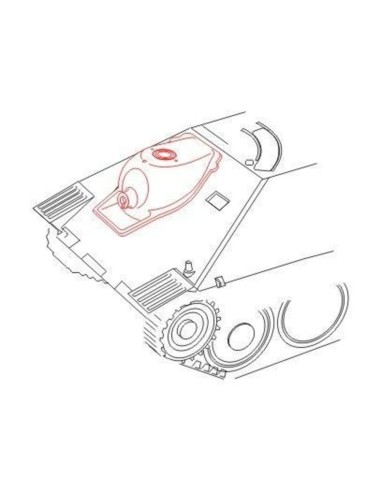 Jagdpanzer 38 Hetzer Gun Mantlet First Type...