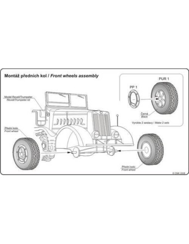 Sd.Kfz. 9 Famo wheels