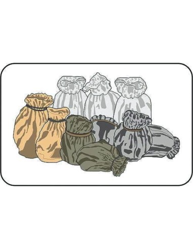 German WWII sacks (10 Stk.)