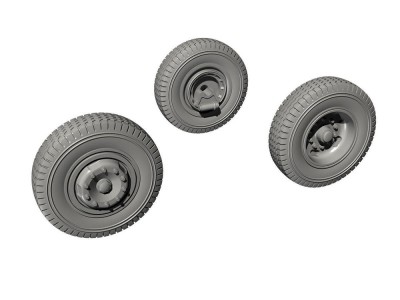 Meillerwagen"V-2 Transporter"-Wheels Set f. Special Armour kit