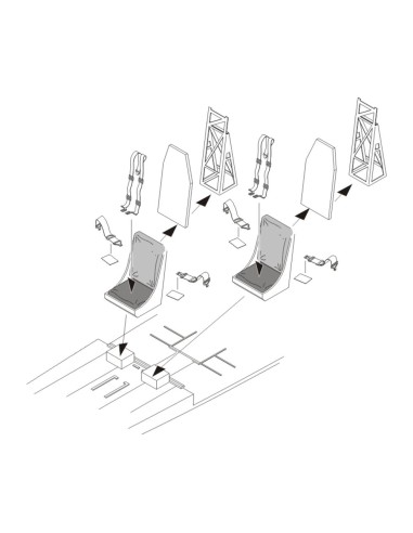 B-17 Flying Fortress Seats