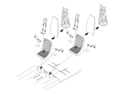 B-17 Flying Fortress Seats