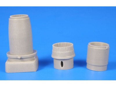 Mirage F.1-1/72 Afterburner Unit a.Engin Nozzle