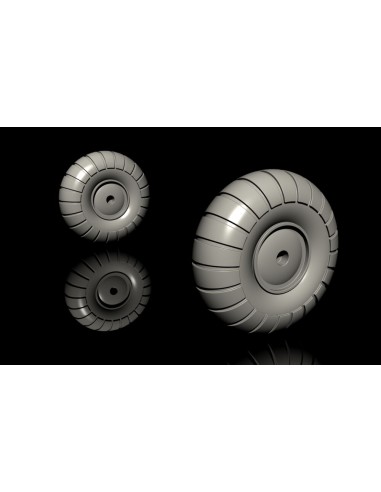 Fw 189A-1/-2-Mainwheels Set/f.ICM kit