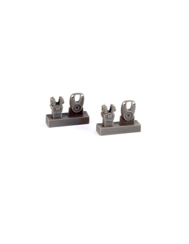 Fw 189A-Front Pairs of Engine Cylinders for ICM...