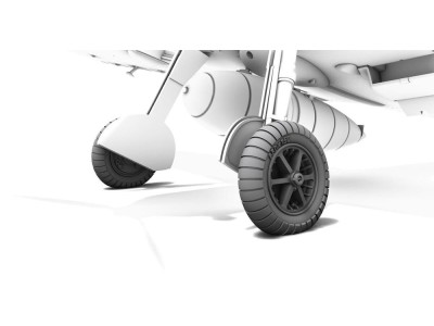 Messerschmitt Bf 109E Wheels