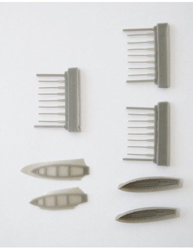 Bismarck 6 m Cutter 2pcs. f.TRU 1/200