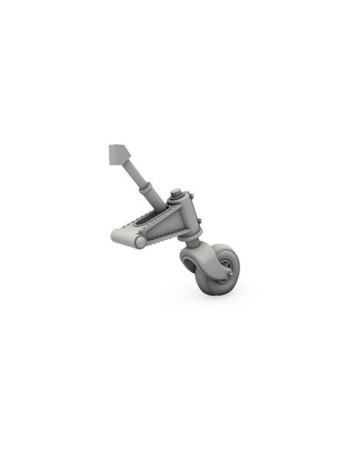 Reggiane Re 2000 Tailwheel with Strengthened Leg
