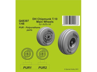 DH Chipmunk T.10 Main Wheels