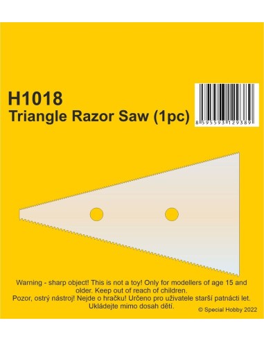 Triangle Razor Saw