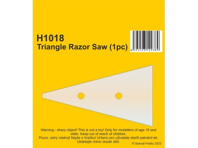 Triangle Razor Saw
