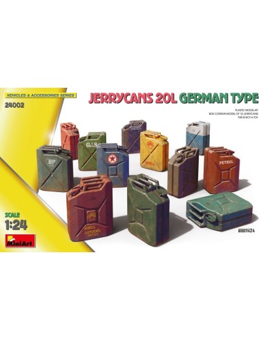 Jerrycans 20L German Type