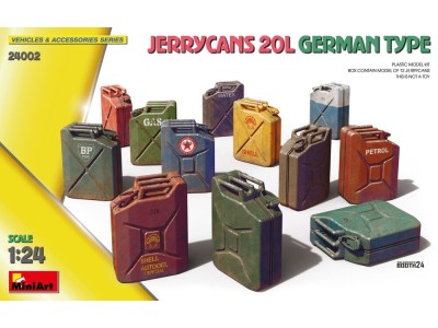Jerrycans 20L German Type