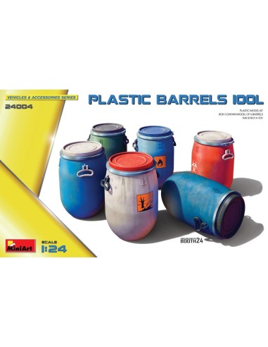 Plastic Barrels 100L