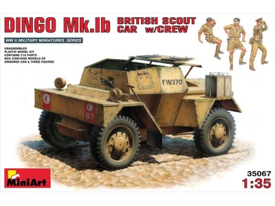 British Scout Car Dingo MK. 1b