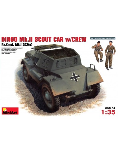Dingo Mk II ( Pz.Kpfw.MK 1 202 (e)) w/crew