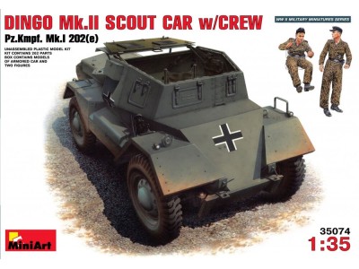 Dingo Mk II ( Pz.Kpfw.MK 1 202 (e)) w/crew