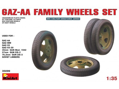 GAZ -AA Family Wheels set
