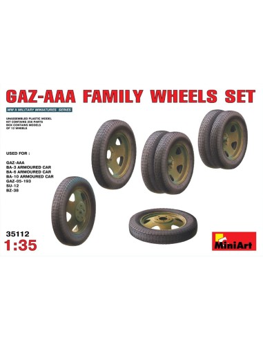 GAZ-AAA Family Wheels set