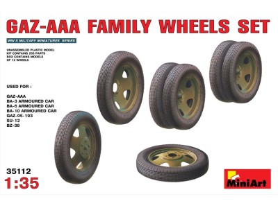 GAZ-AAA Family Wheels set