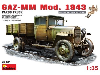 GAZ-MM. Mod. 1943. Cargo Truck