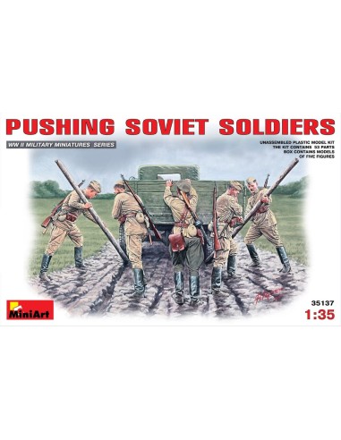 Pushing Soviet Soldiers