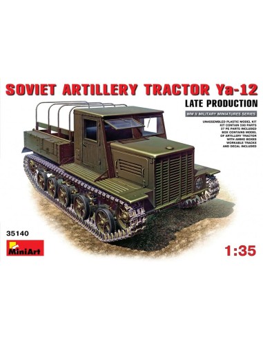 Ya-12 Late Prod. Soviet Artillery Tractor