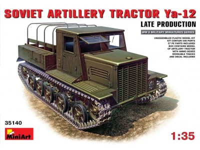 Ya-12 Late Prod. Soviet Artillery Tractor