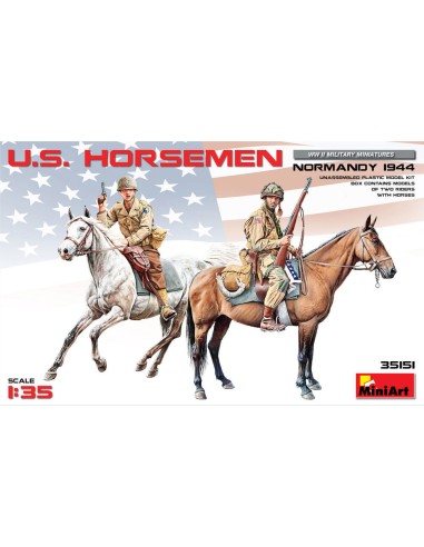 U.S. Horsemen. Normandy 1944