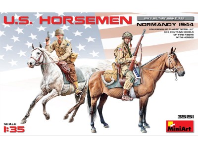 U.S. Horsemen. Normandy 1944