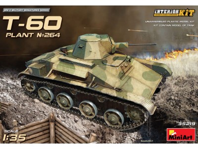 T-60 (Plant No.264,Stalingrad) Interior Kit