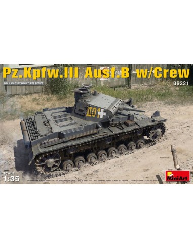 Pz.Kpfw.3 Ausf.B w/Crew