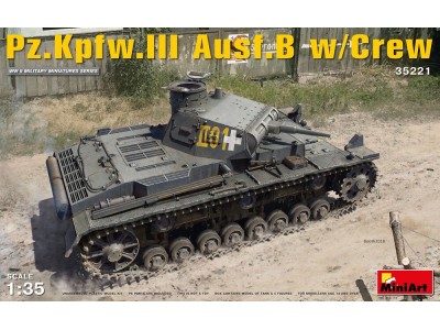 Pz.Kpfw.3 Ausf.B w/Crew