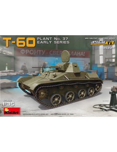 T-60(Plant No.37) Early Series,Autumn 1941 Prod.