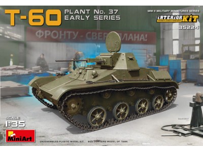 T-60(Plant No.37) Early Series,Autumn 1941 Prod.