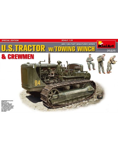 U.S.Tractor  w/Towing Winch & Crewmen.Special Ed