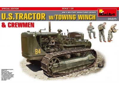 U.S.Tractor  w/Towing Winch & Crewmen.Special Ed