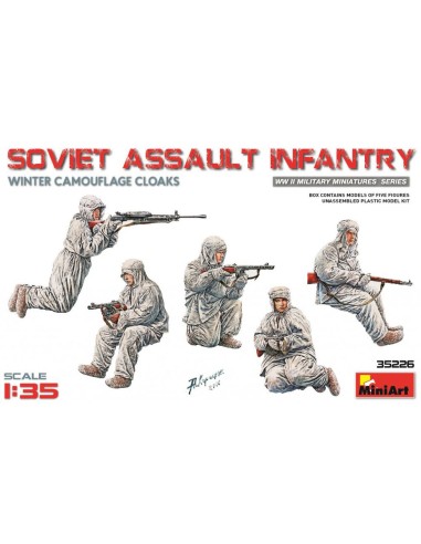 Soviet Assault Infantry (Win.Camouflage Cloaks)