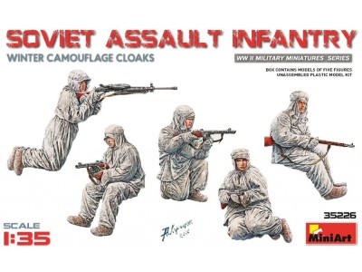 Soviet Assault Infantry (Win.Camouflage Cloaks)